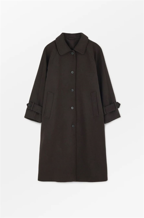 SKALL STUDIO MACY COAT DARK BROWN